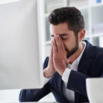 emprendedor preocupado