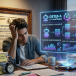 Autónomo atrapado en tareas manuales frente a un sistema de negocio automatizado 2026.